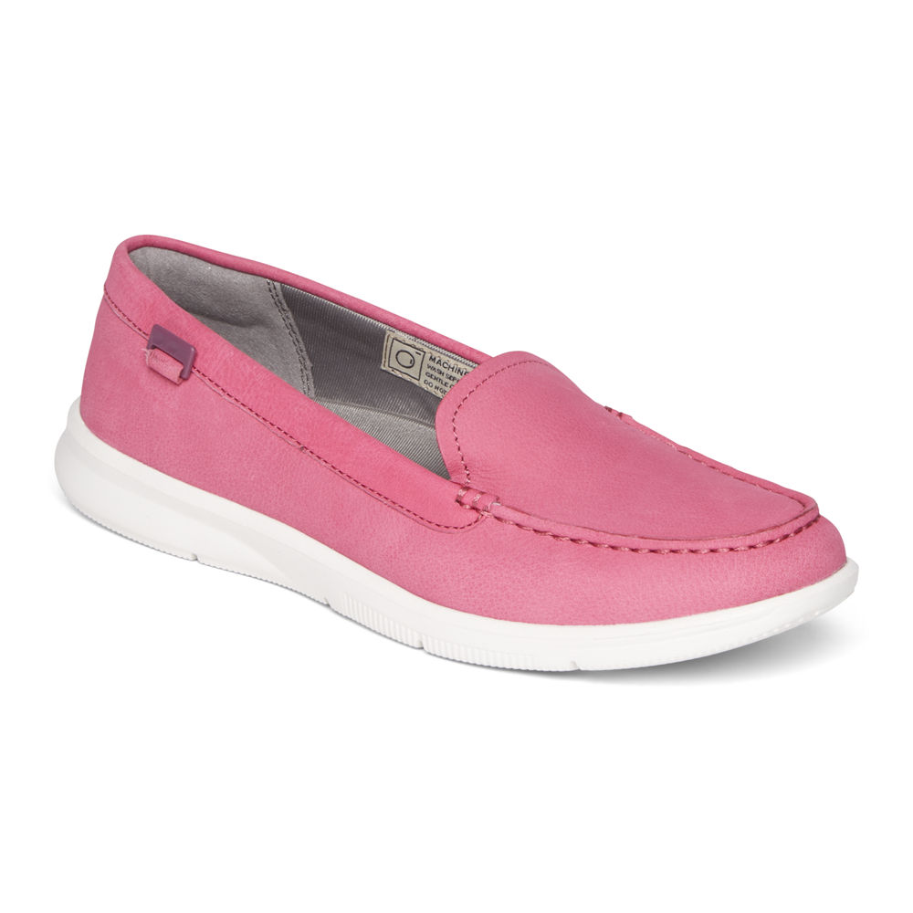 Mocassins Rockport Mulher Rosa - Ayva Washable - 06139ATPN